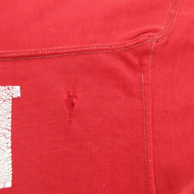 古着通販 L☆古着 半袖 ビンテージ フットボール Tシャツ メンズ 70