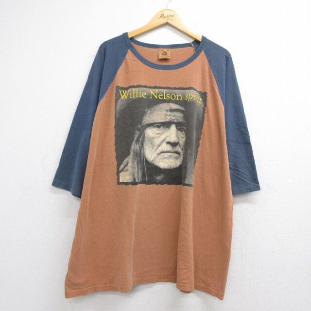 古着通販 L☆古着 チャンピオン Champion 7分袖 ビンテージ