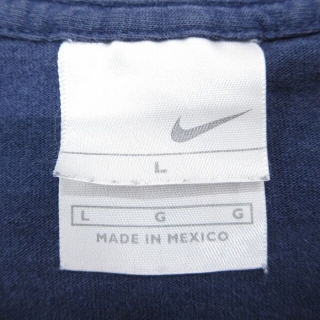 古着通販 XL☆古着 ナイキ NIKE 長袖 ビンテージ Tシャツ メンズ 00