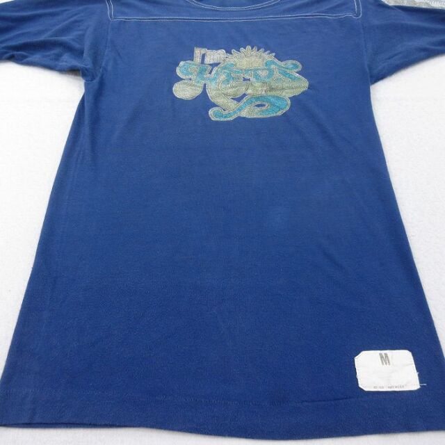 古着通販 S☆古着 半袖 ビンテージ フットボール Tシャツ メンズ 80