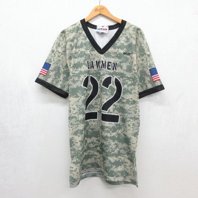古着通販 L☆古着 チャンピオン Champion 7分袖 ビンテージ
