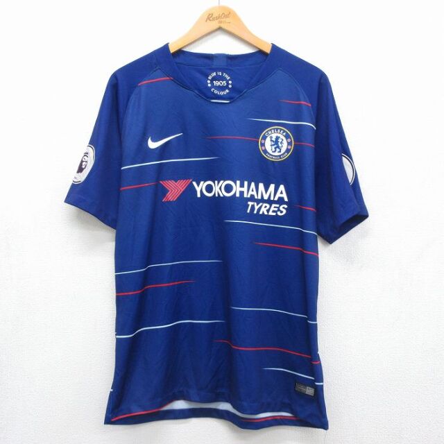 ナイキ 半袖サッカーシャツ チェルシーFC ブルー メンズL相当 | 古着