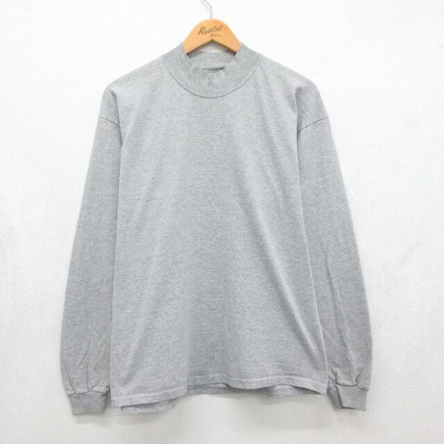 00s 長袖Tシャツ グレー メンズL相当 | 古着