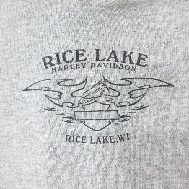 古着通販 XL☆古着 ハーレーダビッドソン 長袖 ビンテージ Tシャツ