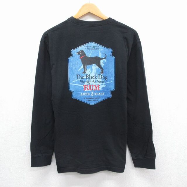 The Black Dog 長袖Tシャツ ブラック メンズL相当 | 古着