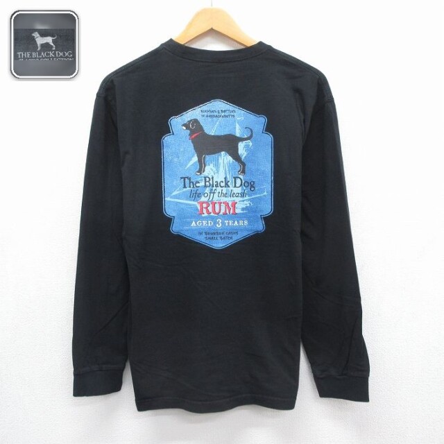 The Black Dog 長袖Tシャツ ブラック メンズL相当 | 古着