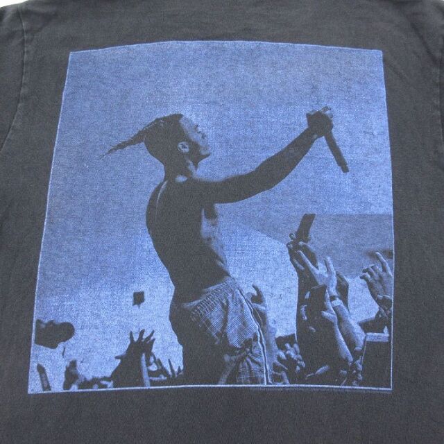 古着通販 M☆古着 長袖 ヒップホップ ラップ Tシャツ メンズ XXX