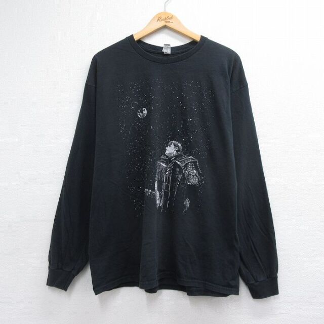 ベルセルク 長袖Tシャツ ブラック メンズXL相当 | 古着