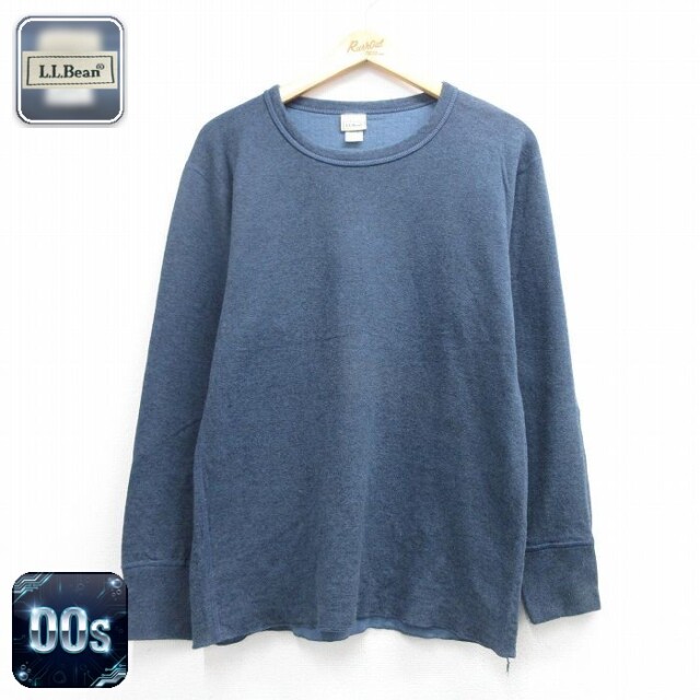 エルエルビーン 00s 長袖Tシャツ ネイビー メンズM相当 | 古着