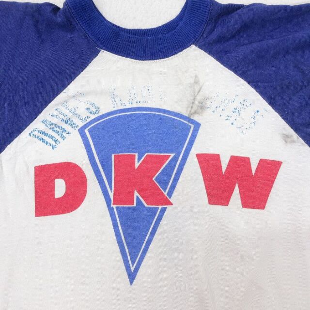 古着通販 L☆古着 長袖 ビンテージ Tシャツ メンズ 70年代 70s DKW
