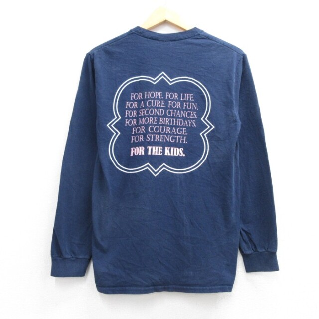 Phi Mu 00s 長袖Tシャツ ネイビー メンズS相当 | 古着
