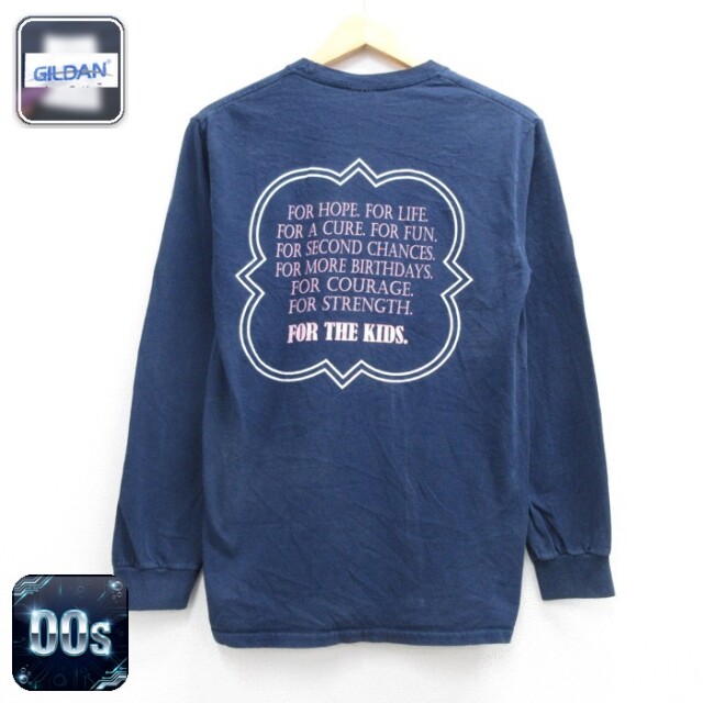 Phi Mu 00s 長袖Tシャツ ネイビー メンズS相当 | 古着