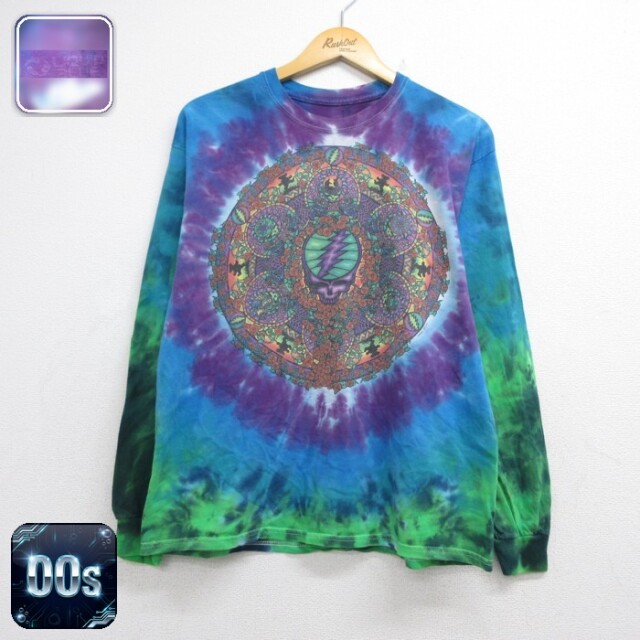 Grateful Dead 00s 長袖Tシャツ グレイトフルデッドプリント ブルー メンズL相当 | 古着