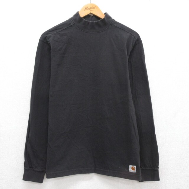 カーハート 長袖Tシャツ ブラック メンズL相当 | 古着