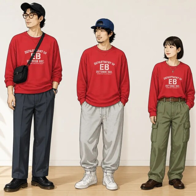 古着通販 XL☆古着 Eddie Bauer エディーバウアー 長袖 ビンテージ T