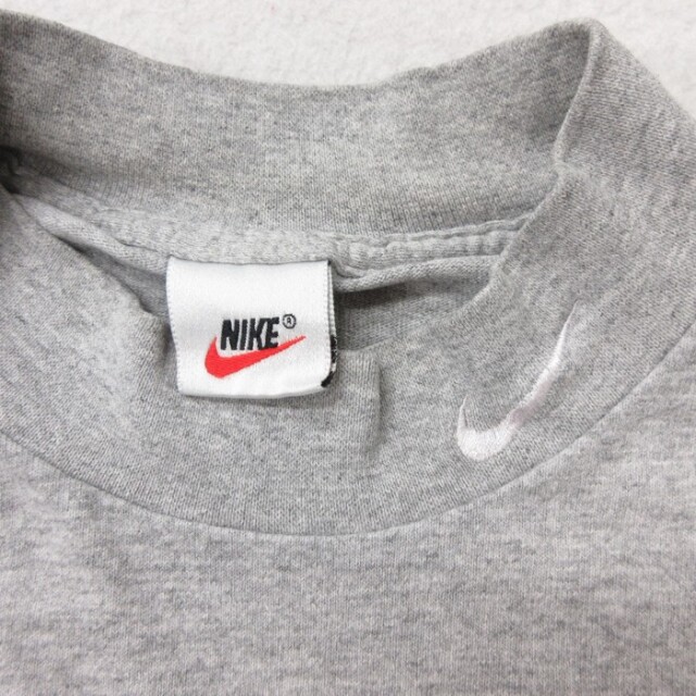 古着通販 L☆古着 ナイキ NIKE 長袖 Tシャツ メンズ 90年代 90s モック