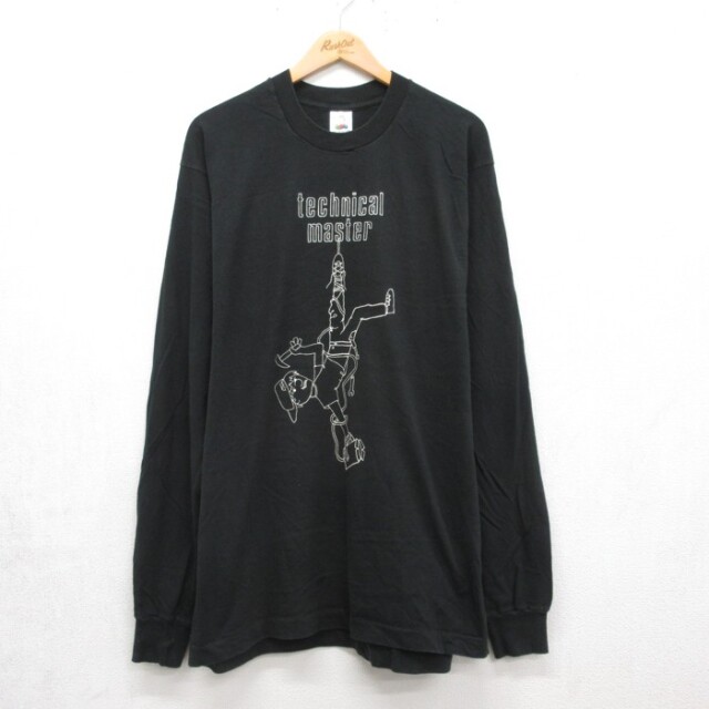 古着通販 XL☆古着 フルーツオブザルーム Fruit of the Loom 長袖 T
