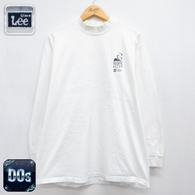 リー 00s 長袖Tシャツ オリンピック ユニオン パシフィック ホワイト メンズM相当 | 古着