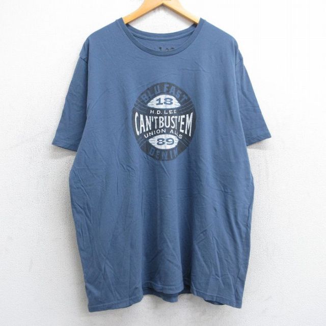 【50%OFF】リー 半袖Tシャツ BLUFAST DENIM ネイビー XL | 古着