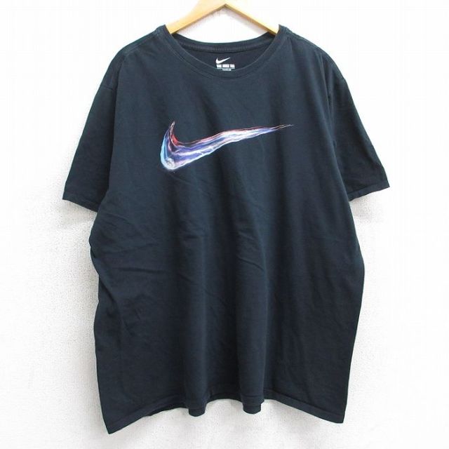 ナイキ 半袖Tシャツ ビッグロゴ ブラック XL | 古着