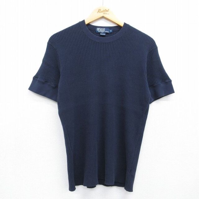 ラルフローレン 90s 半袖Tシャツ ネイビー M | 古着