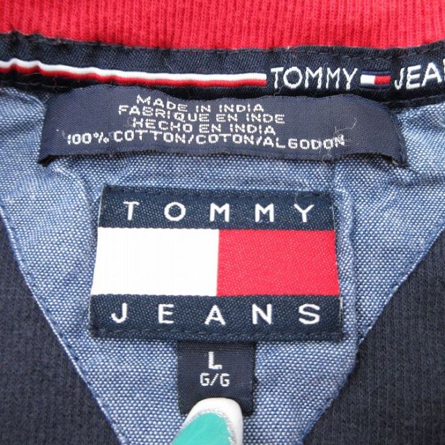 古着通販 XL☆古着 トミーヒルフィガー 半袖 ブランド Tシャツ メンズ