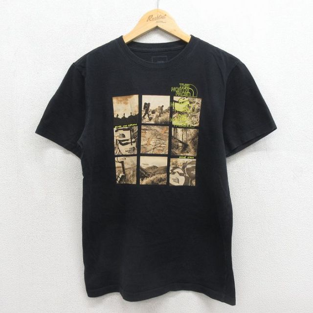 ノースフェイス 半袖Tシャツ ブラック メンズM相当 | 古着