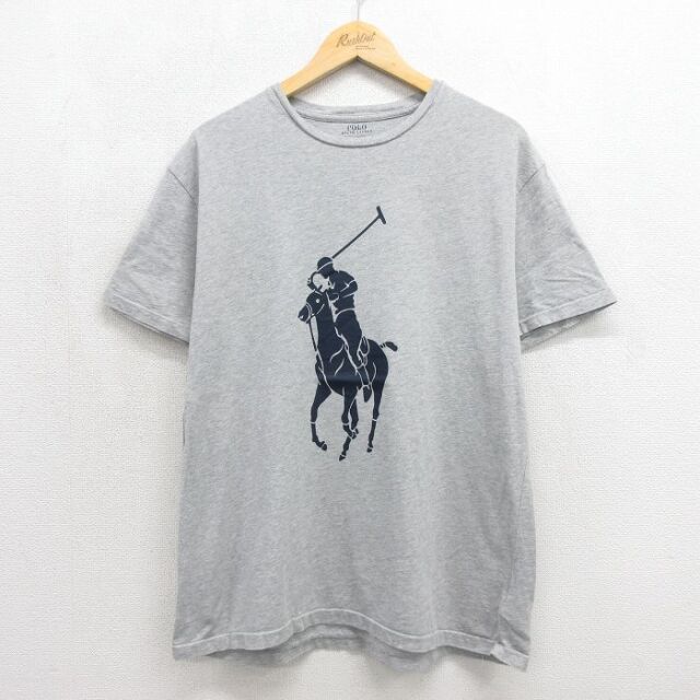 古着通販 XL☆古着 ラルフローレン 半袖 ブランド Tシャツ メンズ