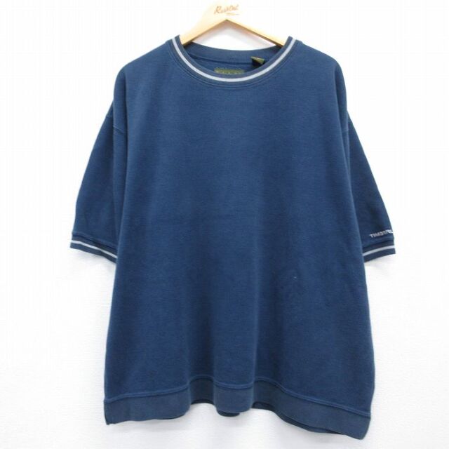 ティンバーランド 00s 半袖Tシャツ ネイビー メンズXL相当 | 古着