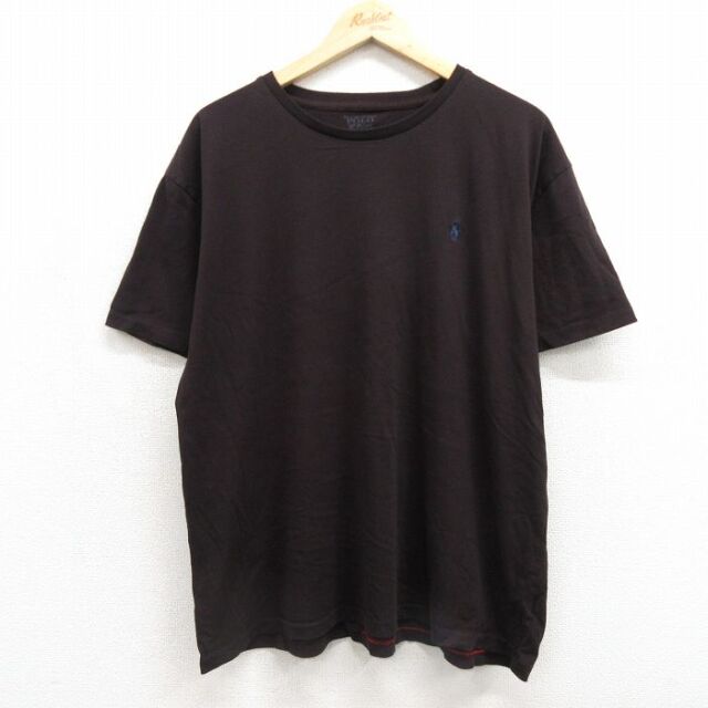 ラルフローレン 半袖Tシャツ ワンポイントロゴ ブラック メンズXL相当 | 古着