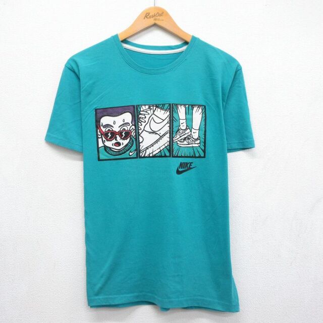 ナイキ 半袖Tシャツ グリーン メンズL相当 | 古着