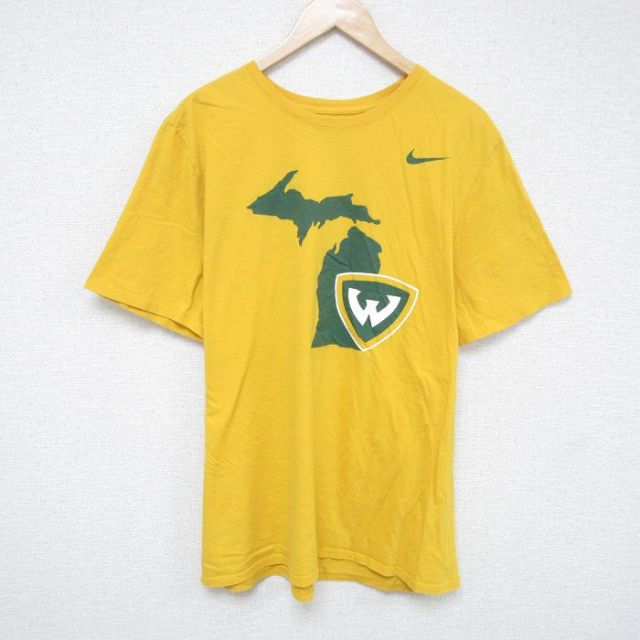 ナイキ 半袖Tシャツ イエロー L | 古着