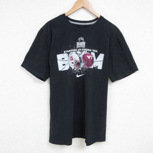 ナイキ 半袖Tシャツ オレンジボウル ブラック XL | 古着