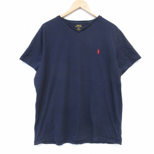 ラルフローレン 半袖Tシャツ ネイビー XL | 古着 26aug28