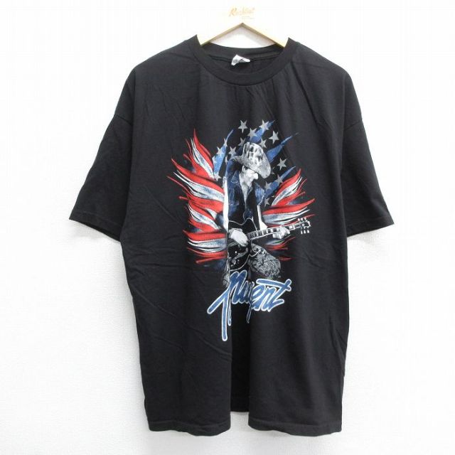 半袖Tシャツ テッドニュージェント ブラック XL | 古着