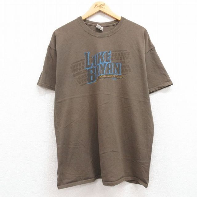 半袖Tシャツ ルークブライアン グリーン XL | 古着