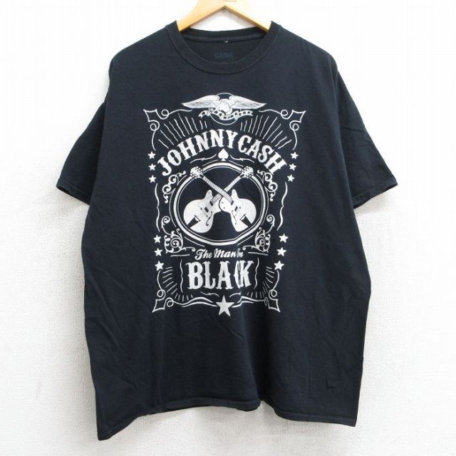 古着通販 XL☆古着 半袖 ロック バンド Tシャツ メンズ ジョニー