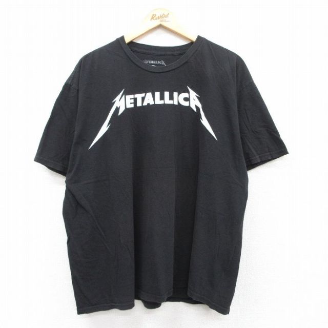 メタリカ 半袖Tシャツ ブラック XL | 古着
