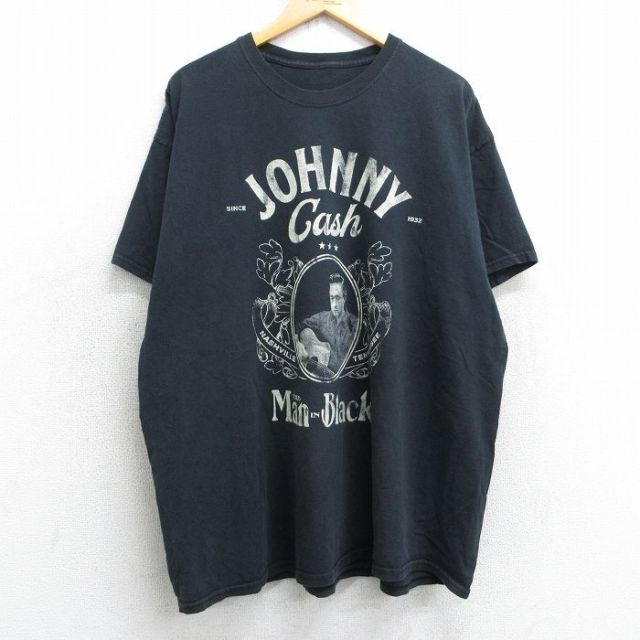 半袖Tシャツ ジョニーキャッシュ ブラック XL | 古着
