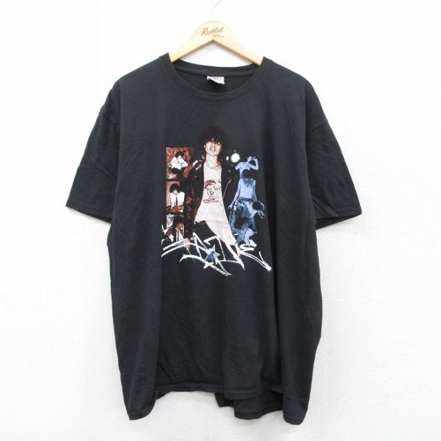 半袖ロックバンドTシャツ ブラック XL | 古着