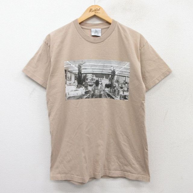 ヒップホップラップTシャツ ジュースワールド ベージュ L | 古着