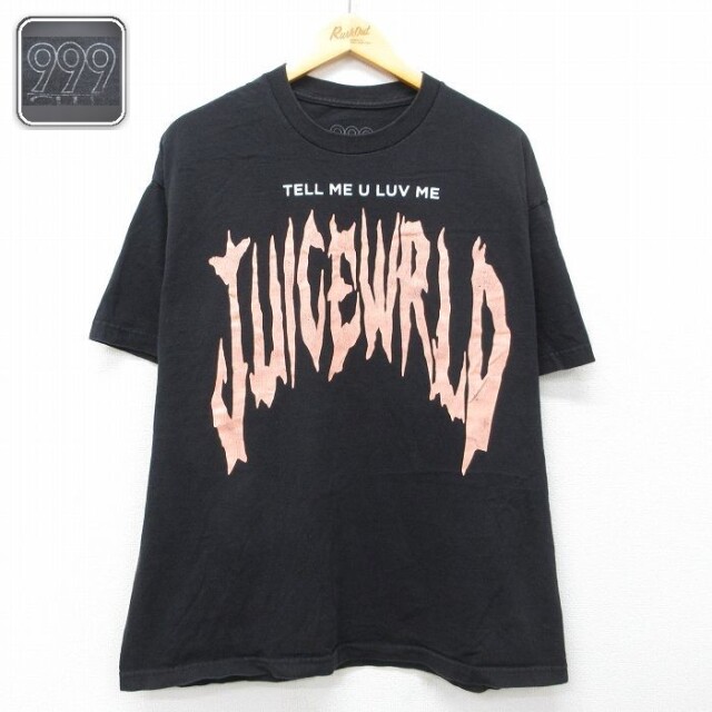 【20%OFF】半袖Tシャツ ジュースワールド ブラック メンズXL相当 | 古着