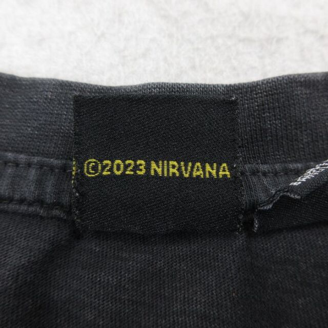 古着通販 XL☆古着 半袖 ロック バンド Tシャツ メンズ ニルバーナ