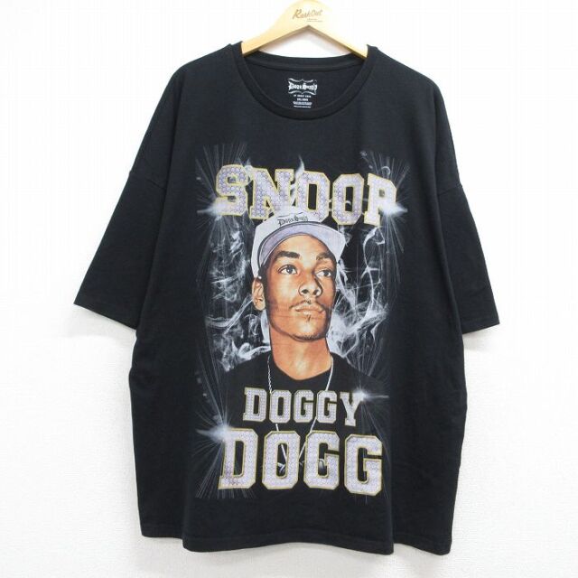 古着通販 XL☆古着 半袖 ヒップホップ ラップ Tシャツ メンズ スヌープ