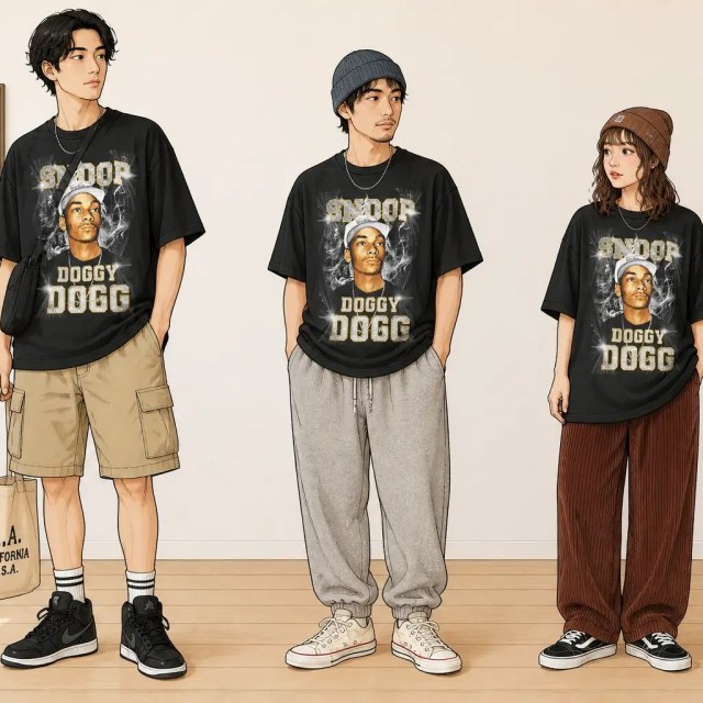 古着通販 XL☆古着 半袖 ヒップホップ ラップ Tシャツ メンズ スヌープ