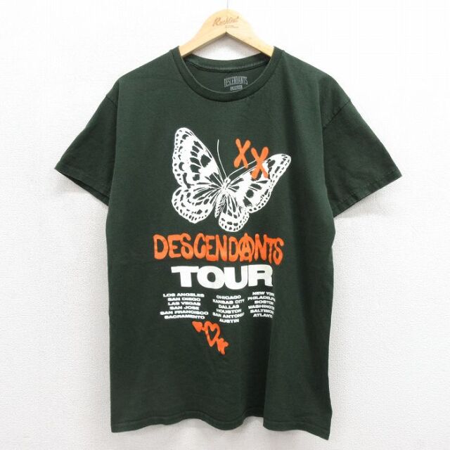 ディセンデンツ 半袖Tシャツ グリーン メンズL相当 | 古着