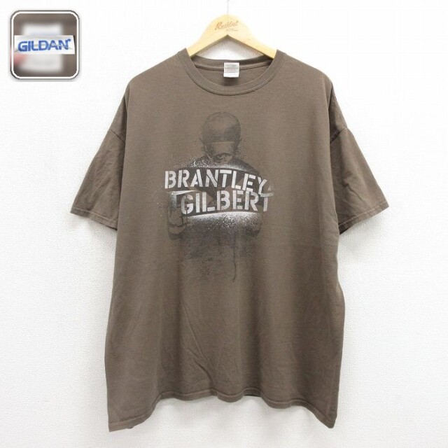ブラントニーギルバート 半袖Tシャツ ブラウン メンズXL相当 | 古着