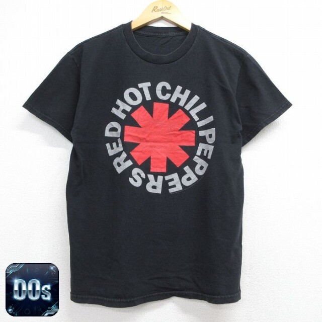 00s 半袖Tシャツ レッドホットチリペッパーズプリント ブラック メンズM相当 | 古着