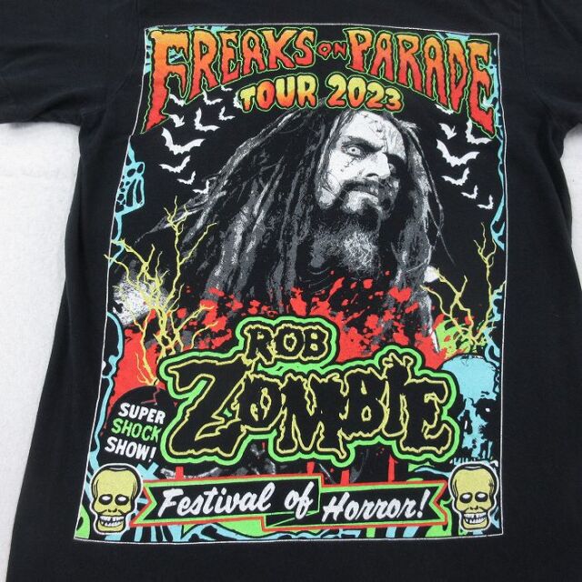 古着通販 S☆古着 半袖 ロック バンド Tシャツ メンズ ロブゾンビ