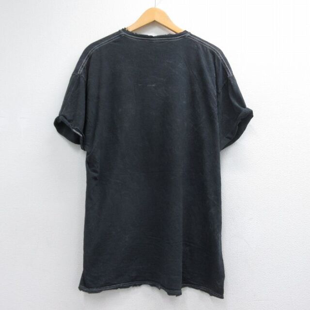 古着通販 XL☆古着 半袖 ロック バンド Tシャツ メンズ メタリカ